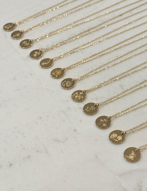 Birth Month Necklace