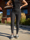 SA Exclusive Black Mini Polka Dot Leggings