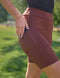 SA Exclusive Brown Biker Shorts