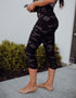 SA Exclusive Midnight Camo Capri Leggings