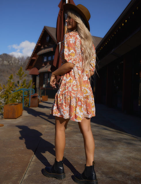 Moments of Floral Dress