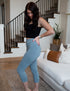 SA Exclusive Slate Solid Capri Leggings