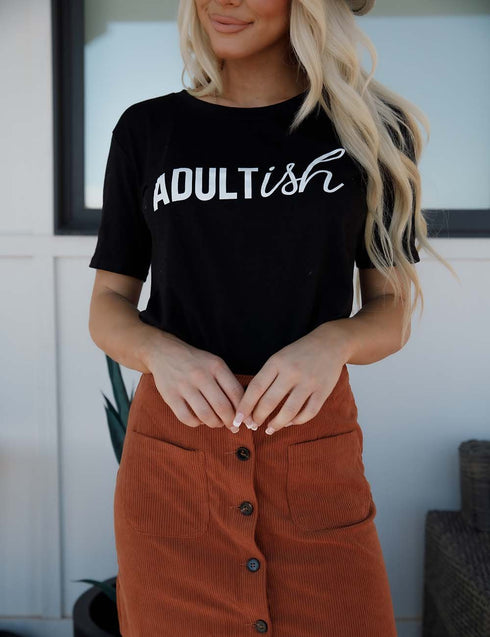 Adultish Graphic Tee