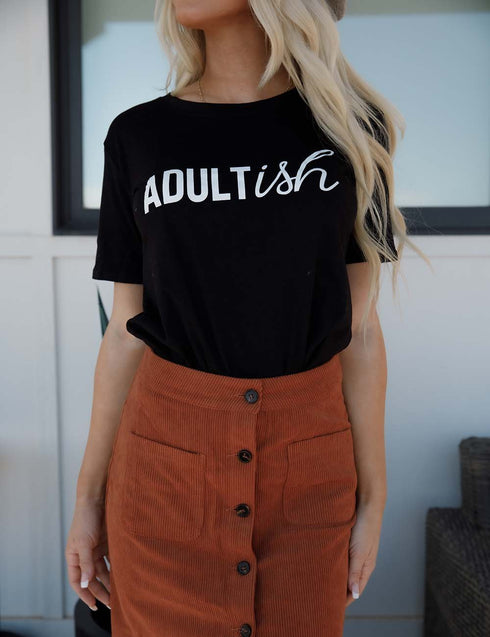 Adultish Graphic Tee