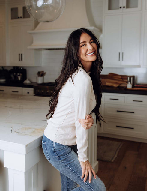 All You Know Ribbed Top