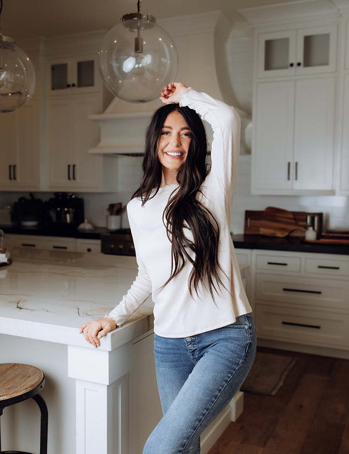 All You Know Ribbed Top