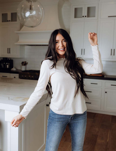 All You Know Ribbed Top