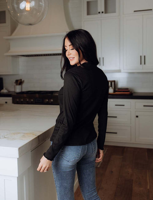 All You Know Ribbed Top