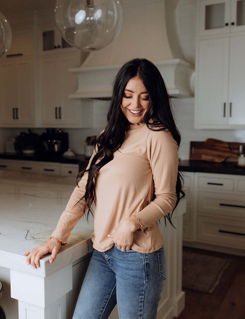 All You Know Ribbed Top