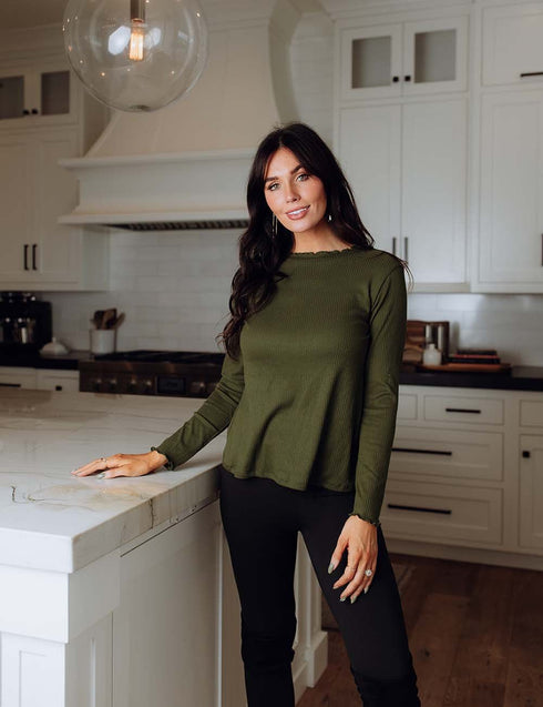 All You Know Ribbed Top