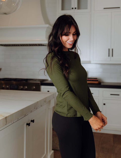 All You Know Ribbed Top