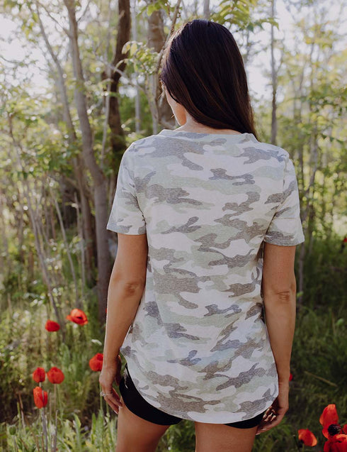 Can't Love You Camo Top