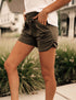 SA Exclusive Dark Olive Harem Shorts