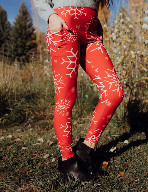 SA Exclusive Don't Be A Flake Pocket Leggings