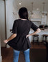 Double The Luck Peplum Top