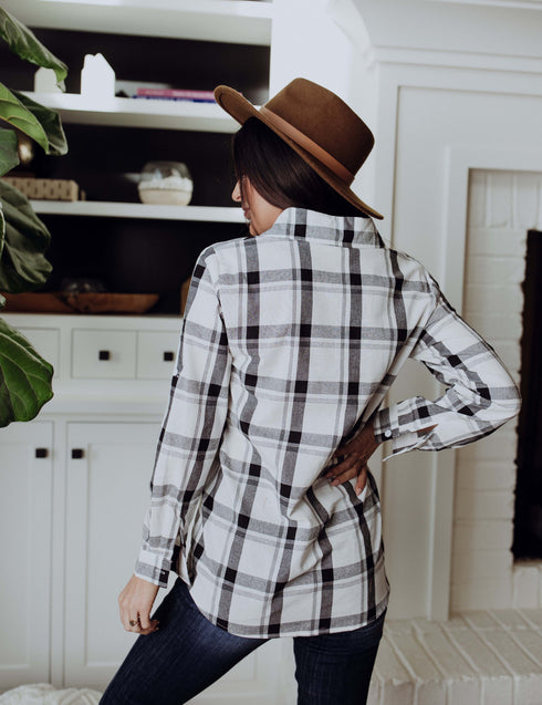 Endless Plaid Top