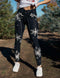 SA Festive Frost Cross Waistband Pocket Leggings