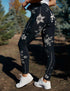 SA Festive Frost Cross Waistband Pocket Leggings