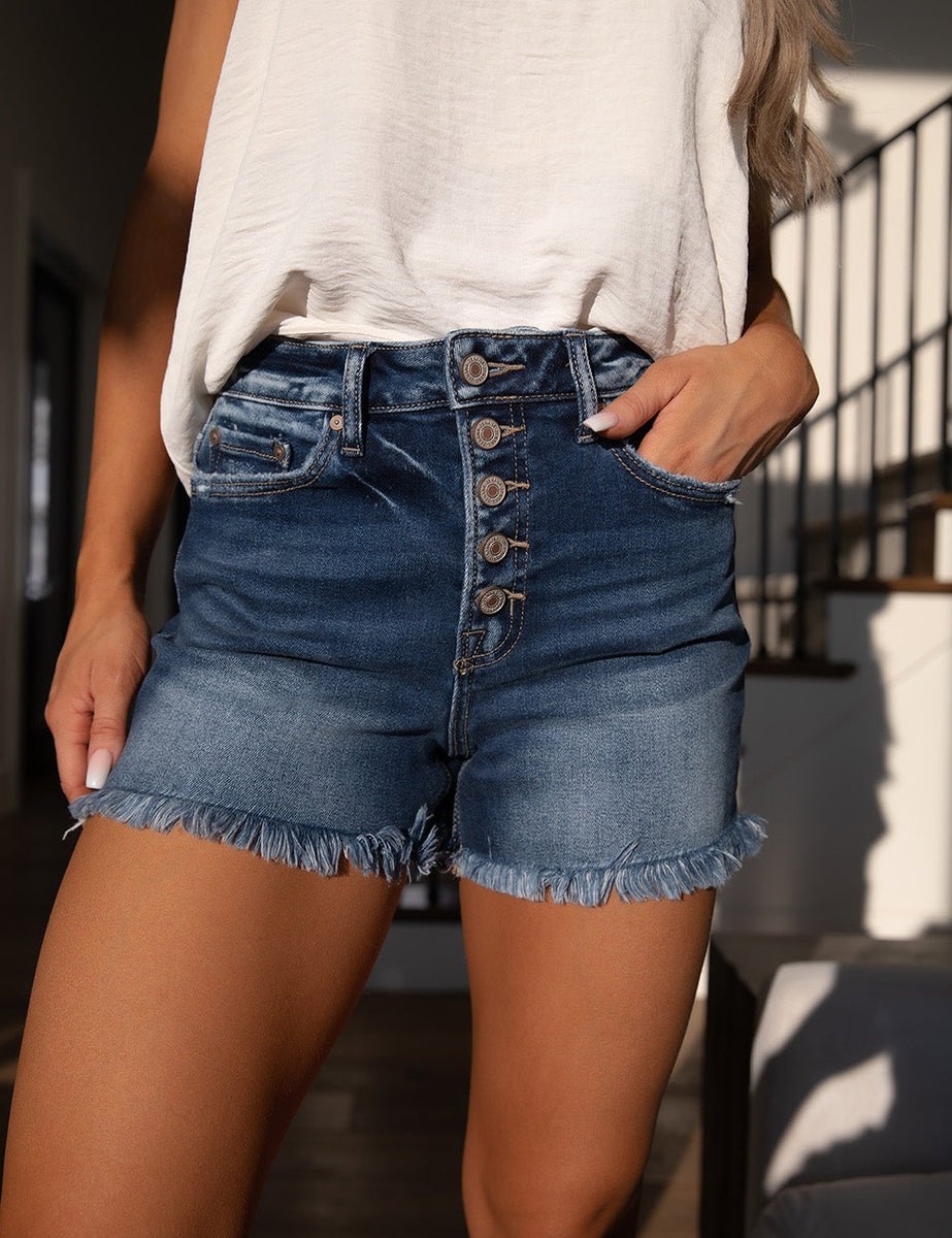 Focused Fun Jean Shorts SimpleAddiction