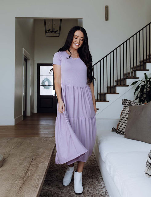 Hello Beautiful Ruffle Dress