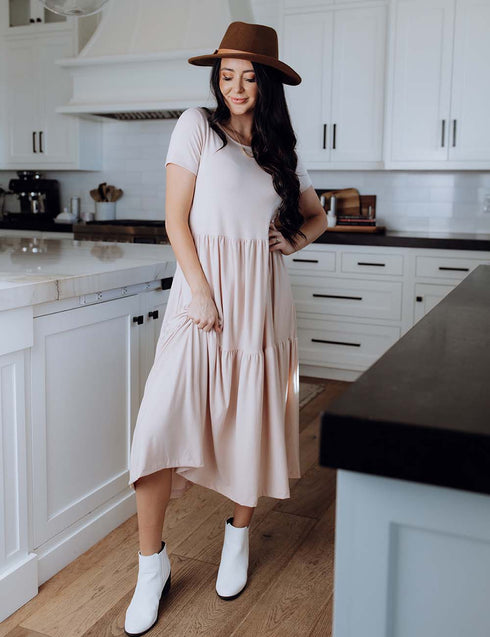 Hello Beautiful Ruffle Dress