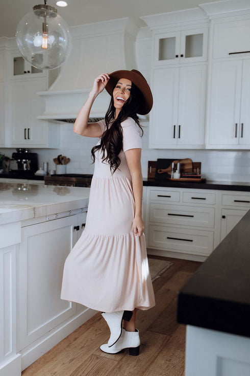 Hello Beautiful Ruffle Dress