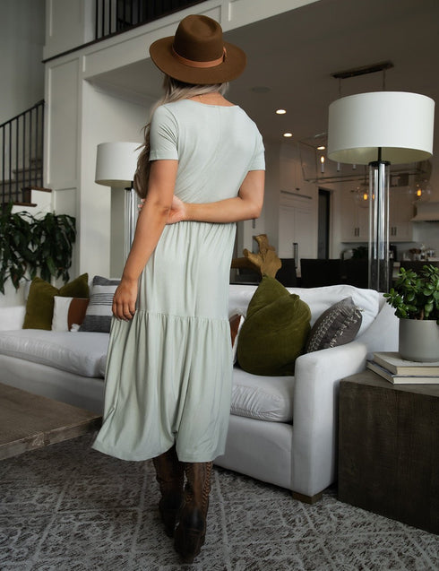 Hello Beautiful Ruffle Dress