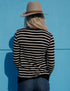 Let's Get Started Stripe Cardigan