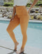 SA Exclusive Mustard Pocket Solid Leggings
