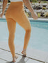 SA Exclusive Mustard Pocket Solid Leggings