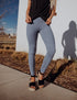 SA Exclusive Periwinkle Solid Leggings