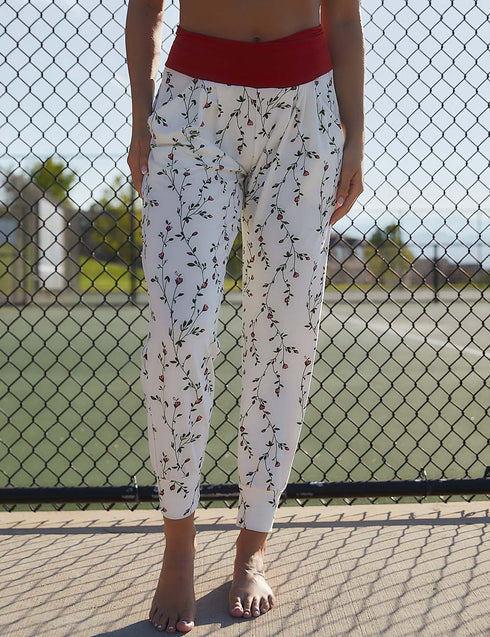 SA Exclusive Rose Bud Harem Pocket Pants