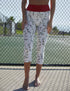 SA Exclusive Rose Bud Capri Pocket Leggings