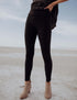 SA Exclusive Black Pocket Solid Leggings