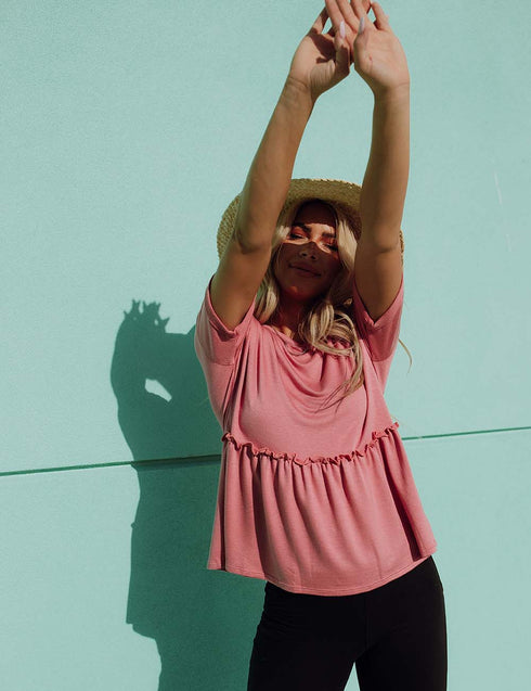 The Perfect Peplum Top