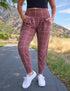 SA Exclusive Brown Windowpane Harem Pocket Pants