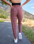SA Exclusive Brown Windowpane Harem Pocket Pants