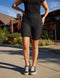 SA Exclusive Black Mini Polka Dot Biker Shorts