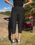 SA Exclusive Black Mini Polka Dot Capri Leggings