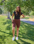 SA Exclusive Brown Biker Shorts