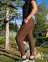 SA Exclusive Brown Mini Polka Dot Harem Pocket Pants