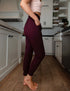 SA Exclusive Burgundy Harem Pocket Pants