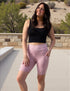 SA Exclusive Dusty Rose Solid Biker Shorts