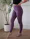 SA Exclusive Eggplant Solid Leggings