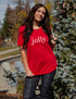 Jolly Graphic Tee - Red