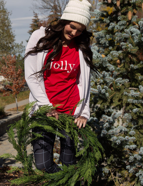 Jolly Graphic Tee - Red