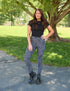 SA Exclusive Sassy Grey and Black Leopard Leggings