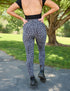 SA Exclusive Sassy Grey and Black Leopard Leggings
