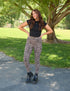 SA Exclusive Sassy Tan and Black Leopard Leggings
