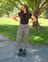 SA Exclusive Sassy Tan and Black Leopard Leggings